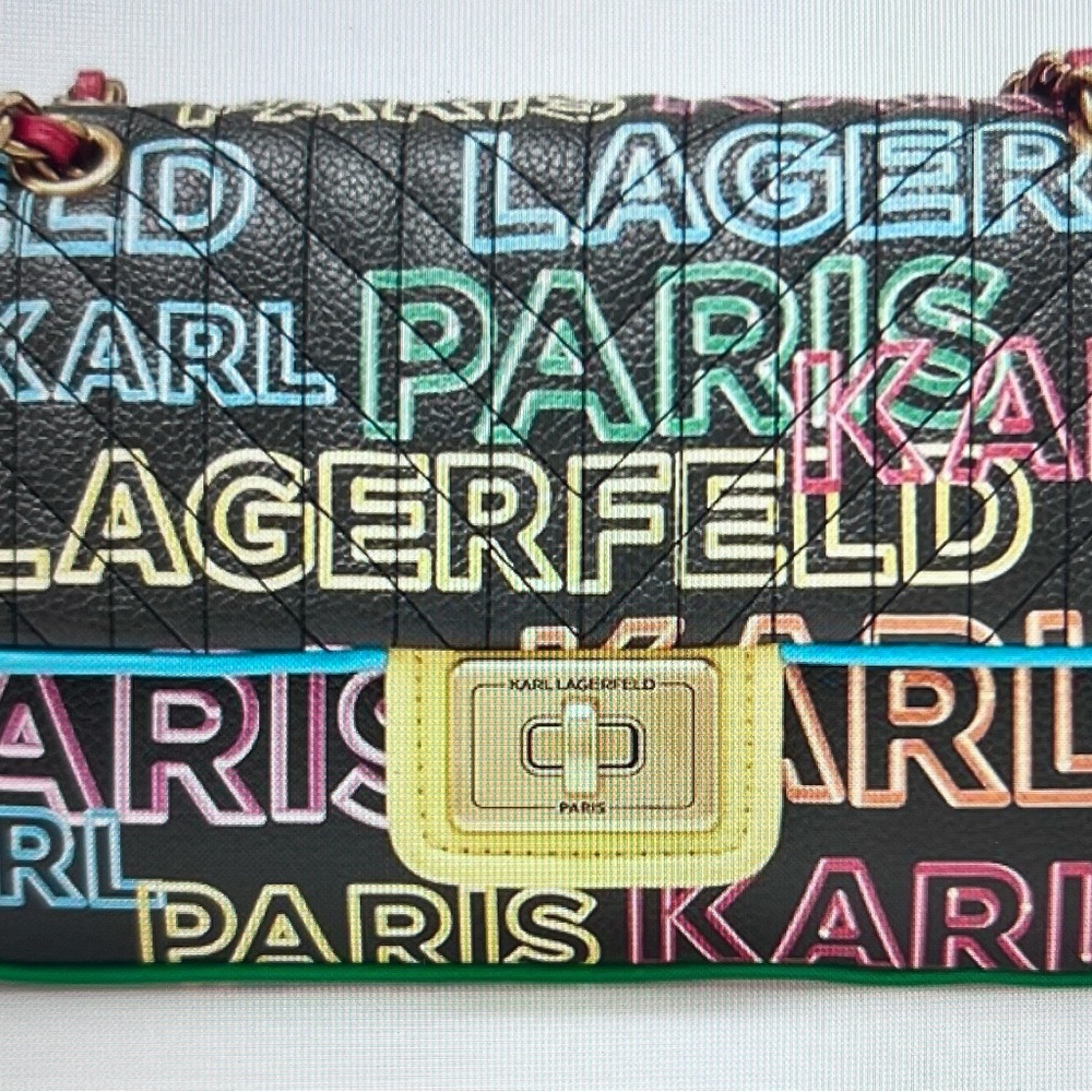 Karl Lagerfeld Multicolor Quilted Women's Bag